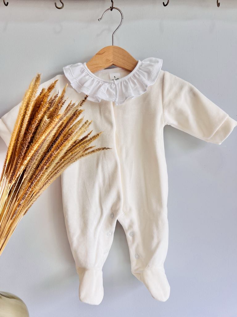 Babygrow em veludo